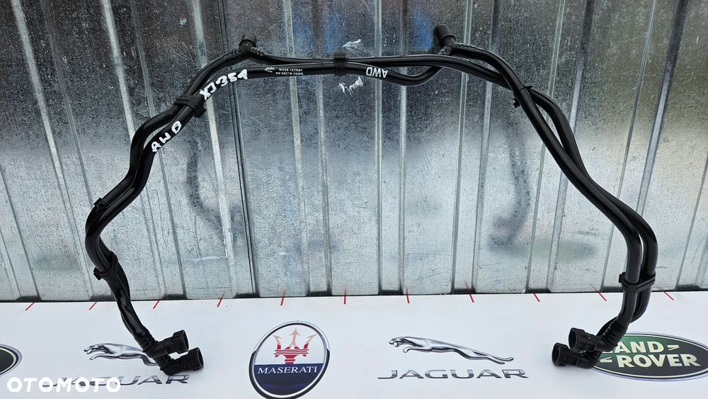 Jaguar XJ 351 3.0 SC 340 KM 306PS AWD 4x4 Przewód płynu chłodzącego Rura chłodnicy wody DW93-8C289-AA - 1