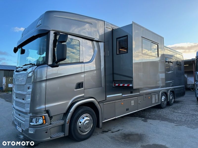 Scania S500 STX Koniowóz, 2xPOP OUT i POP UP. - 24