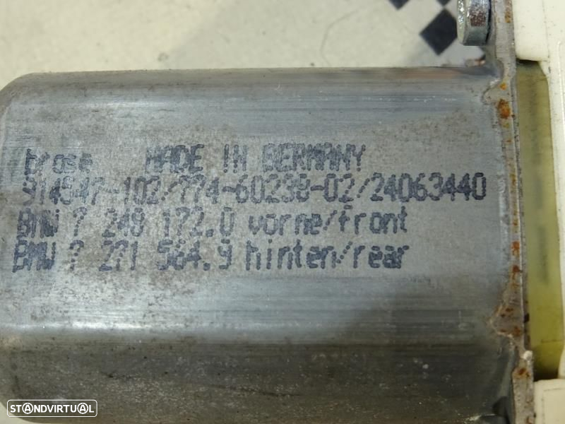 Motor Do Elevador De Vidro Frente Direito Bmw 5 (F10)  72481720 / 7271 - 6