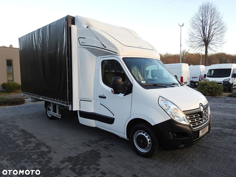 Renault MASTER PLANDEKA 10 PALET WEBASTO TEMPOMAT KLIMATYZACJA PNEUMATYKA AUTOMAT   170KM - 5