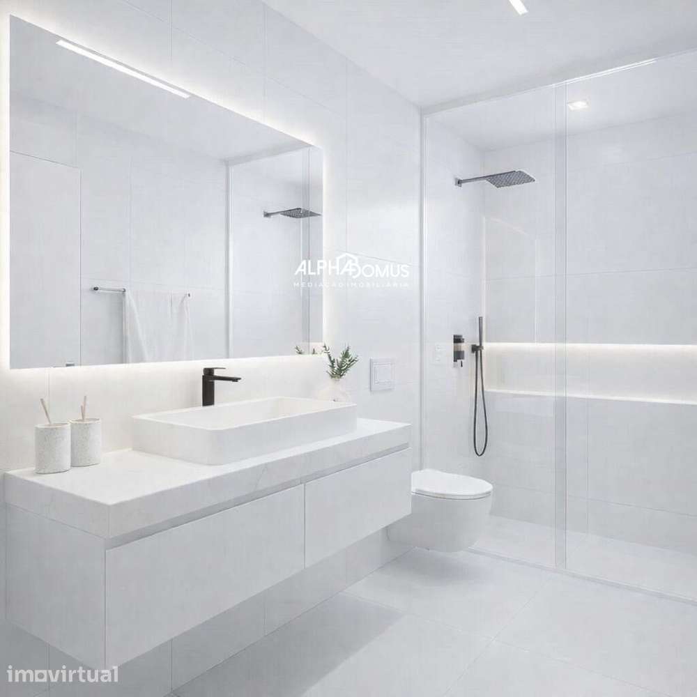 Apartamento T3 em construção em condomínio privado em Leiria - Grande imagem: 5/52