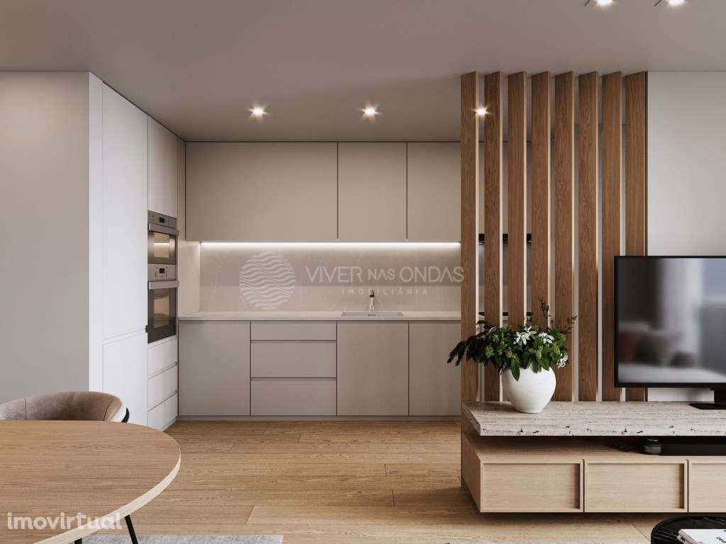 Apartamento T2 Novo com parqueamento, em Matosinhos. - Grande imagem: 4/15