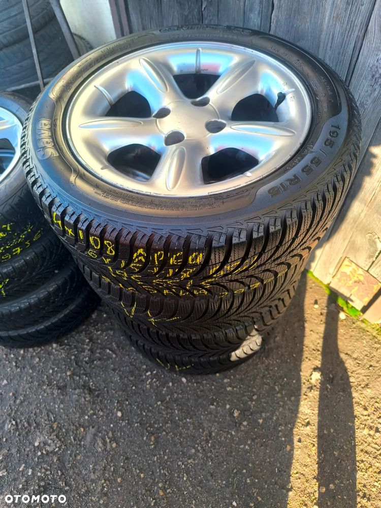 4x108 Felgi Aluminiowe Alufelgi 15 Koła Zimowe Zima CITROEN C2 C3 C4 BERLINGO XSARA PICASSO XANTIA  Peugeot 206 207 208 301 307 SW PARTNER 406 1007  8mm Legnica ALU-RAD 195/55 - 2
