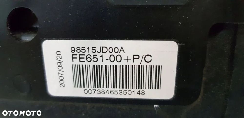PODUSZKA AIRBAG PASAŻERA NISSAN QASHQAI I J10 - 5