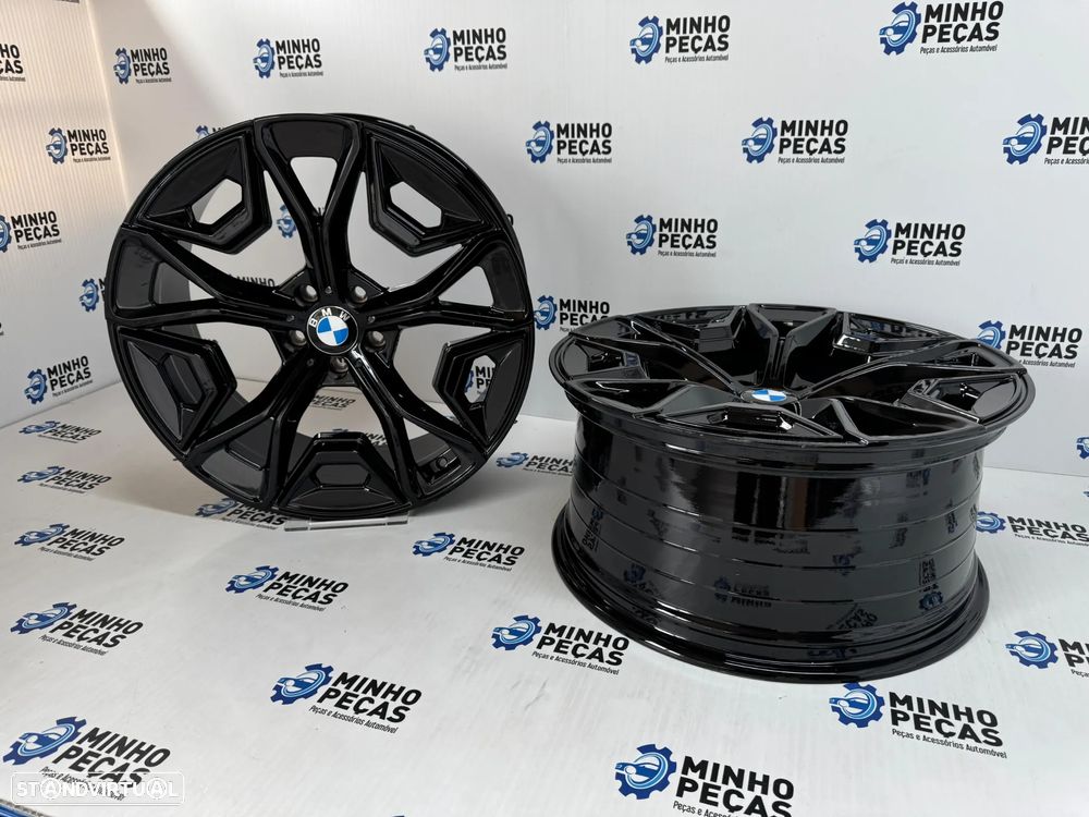 Jantes BMW New X5 (G05) em 20 Preto Brilho - 5