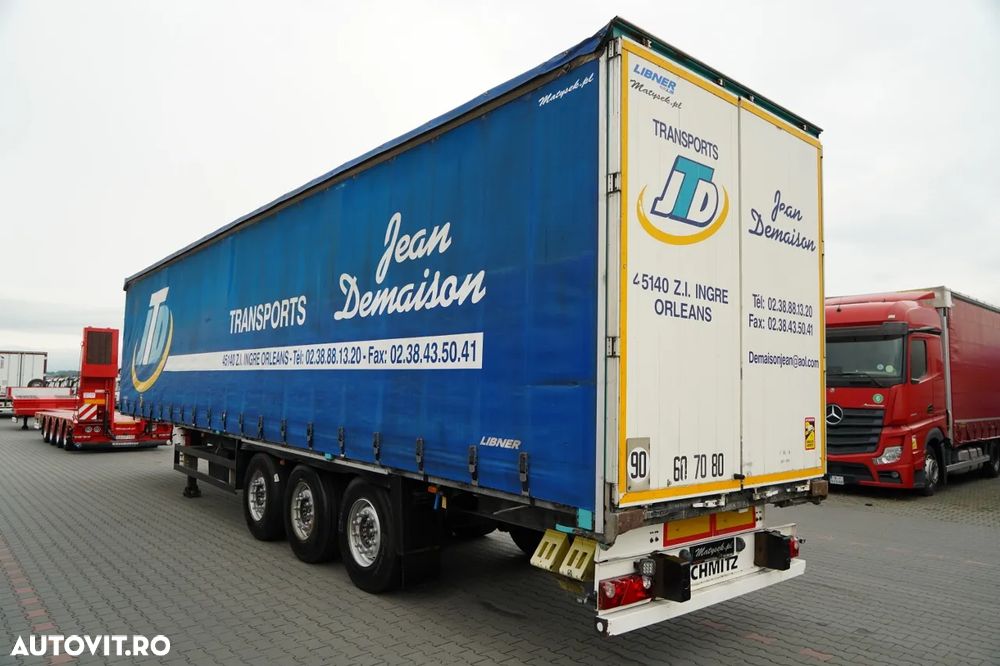 Schmitz Cargobull CORTINĂ / STANDARD / AXĂ RIDICABILĂ - 4
