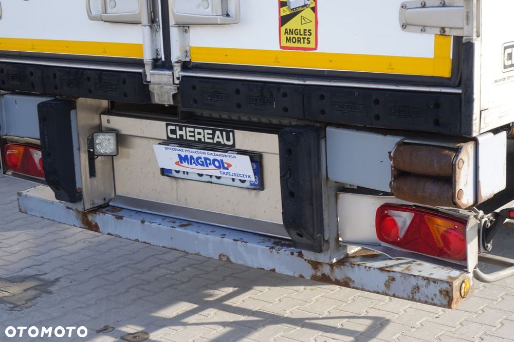 Chereau CHŁODNIA / CARRIER MAXIMA 1300 / OSIE BPW / OŚ PODNOSZONA / KOSZ NA  KOŁO ZAPASOWE - 21