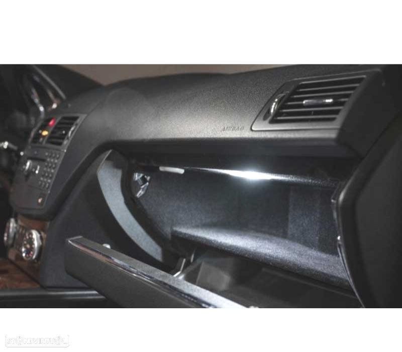 KIT COMPLETO DE 15 LÂMPADAS LED INTERIOR MERCEDES CLASE C S205 ESTATE WAGON C160 C180 C200 C220 C25 - 5