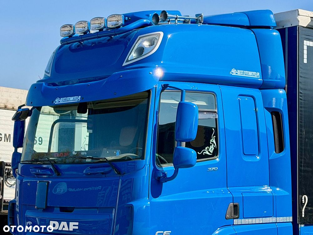 DAF CF 370 / BURTO - FIRANKA / WINDA / 18 EUROPALET / EURO 6 / SYPIALKA / AUTOMAT / SPROWADZONY - 9