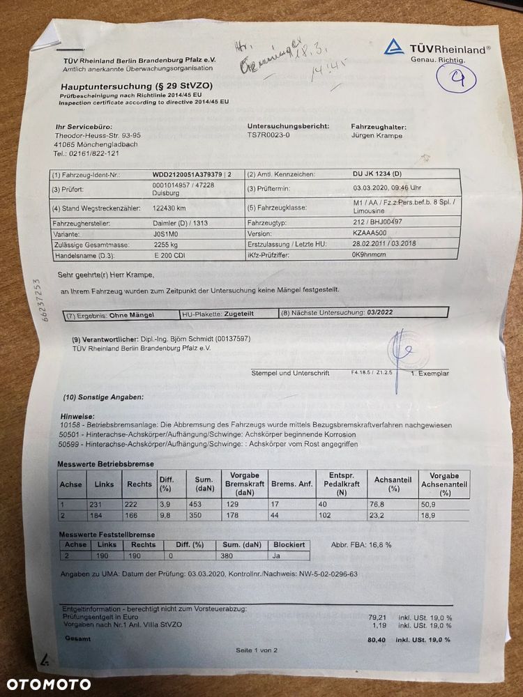 Mercedes-Benz Klasa E 200 CDI DPF BlueEFFICIENCY - 34