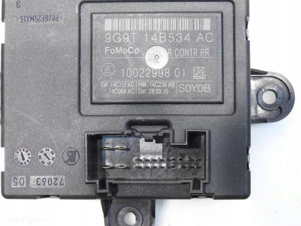 MODUŁ STEROWNIK DRZWI TYŁ FORD MONDEO MK4 - 6