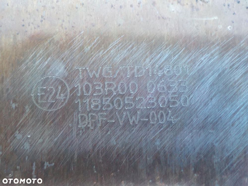 VW T5 2.0 TDI CAA KATALIZATOR DPF FILTR CZĄSTEK - 4