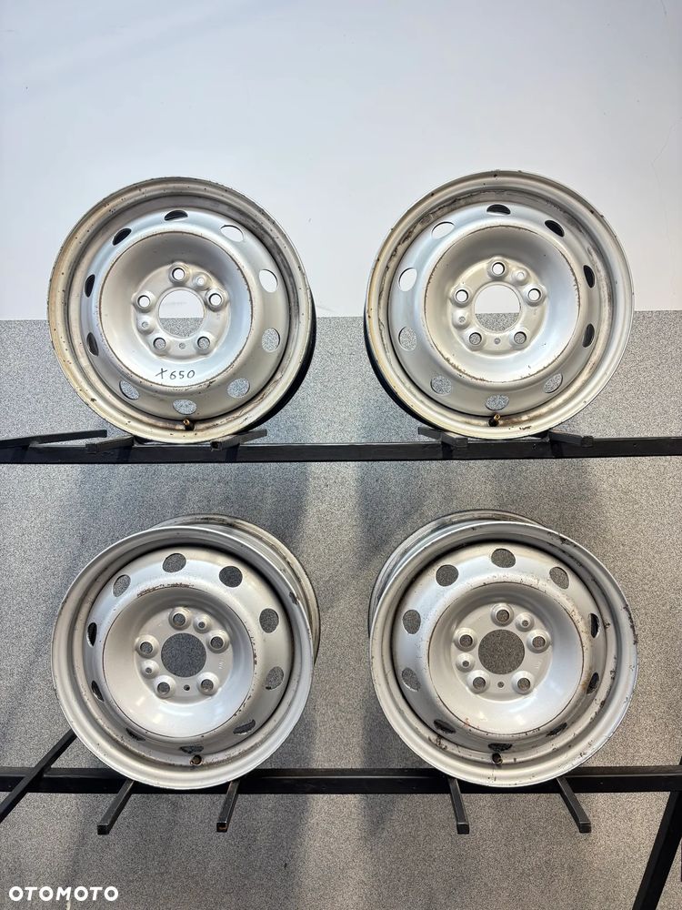 4 Felgi Stal. Fiat Ducato, Peugeot Boxer, Citroen Jumper, Iveco Daily 15" - 1