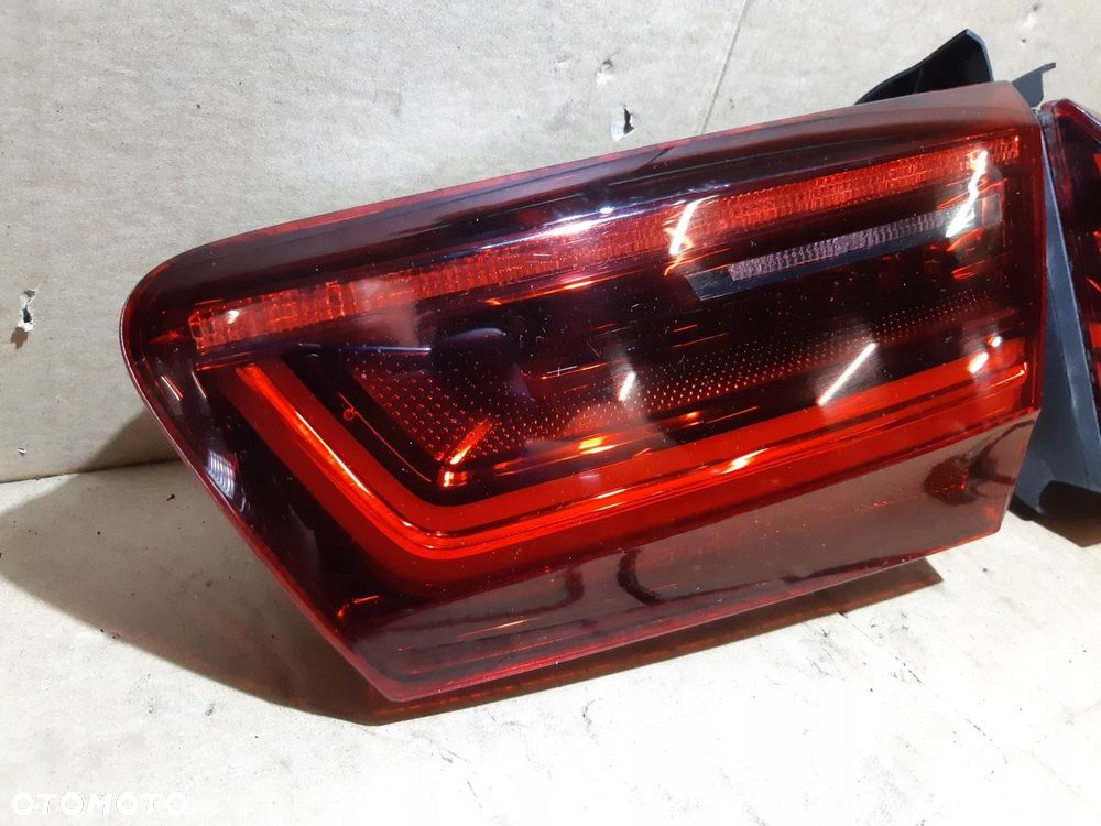 AUDI A6 C7 LIFT SEDAN LAMPY LAMPA LEWA PRAWA LED TYŁ KOMPLET CIEMNE - 11