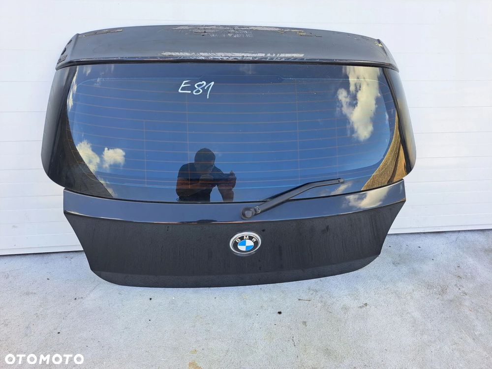 BMW E81 E87 Klapa bagażnika tył BlackSapphire - 1