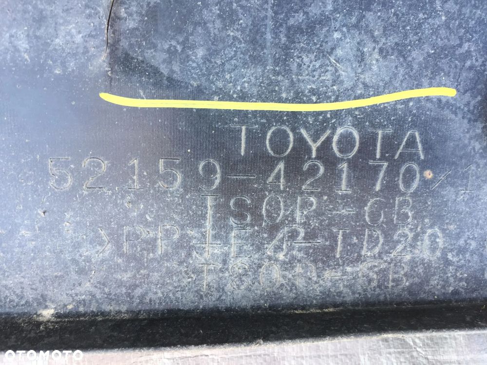 TOYOTA RAV4 III LIFT 2009-2012 ZDERZAK TYLNY TYŁ - 16