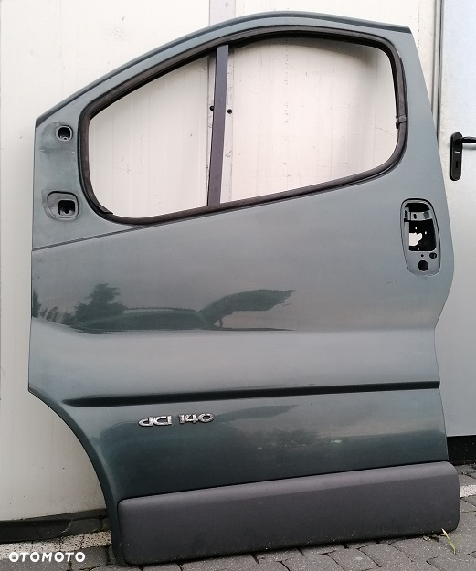 TRAFIC II VIVARO PRIMASTAR DRZWI PRZEDNIE LEWE POMORSKIE - 4