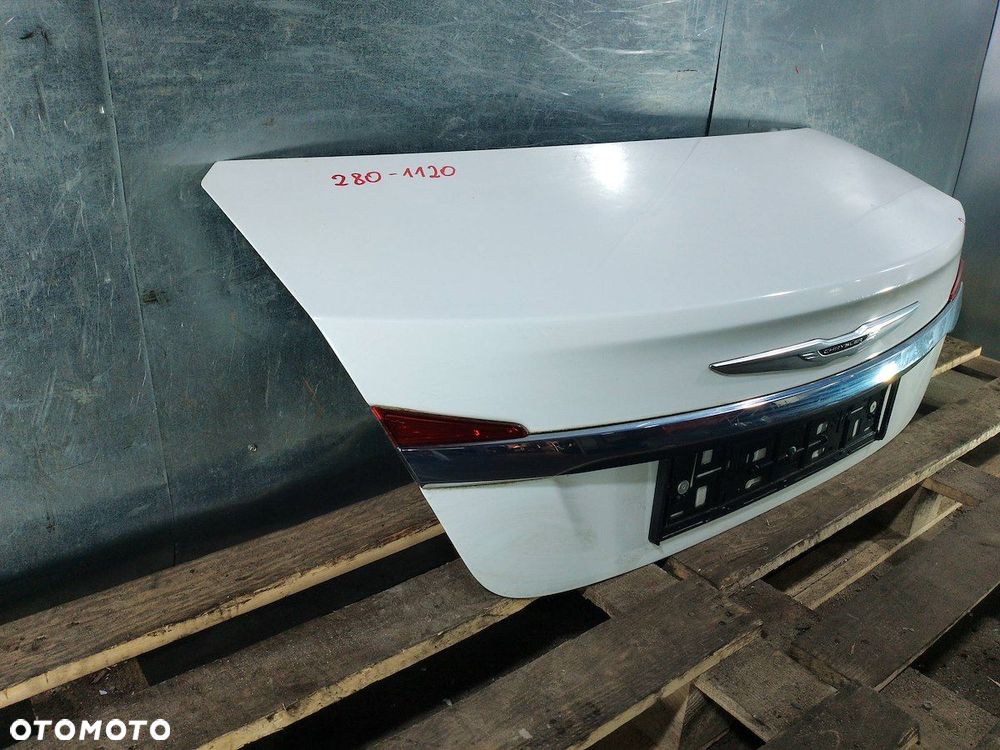 KLAPA BAGAŻNIKA CHRYSLER 200 (JS) PW7 SEDAN - 11