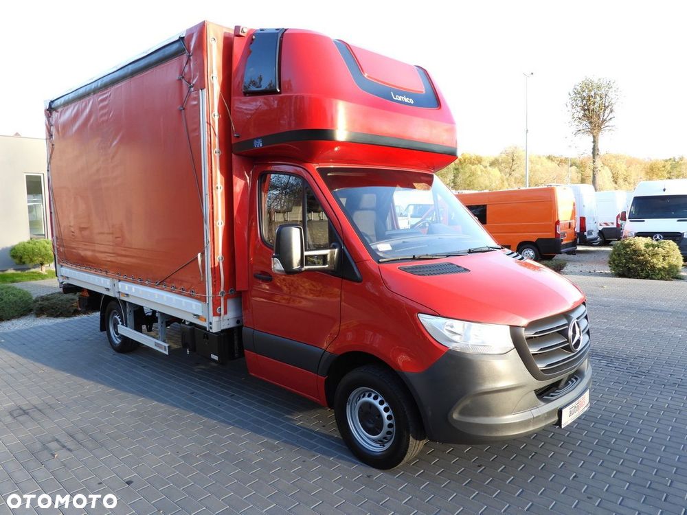 Mercedes-Benz SPRINTER 316 PLANDEKA WINDA 8 PALET WEBASTO TEMPOMAT KLIMATYZACJA  160KM - 5