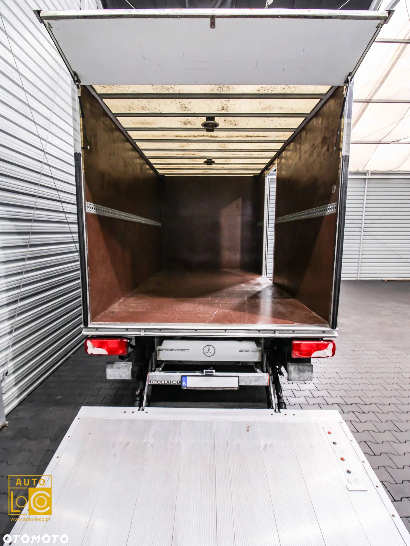 Mercedes-Benz SPRINTER KONTENER + WINDA - 11