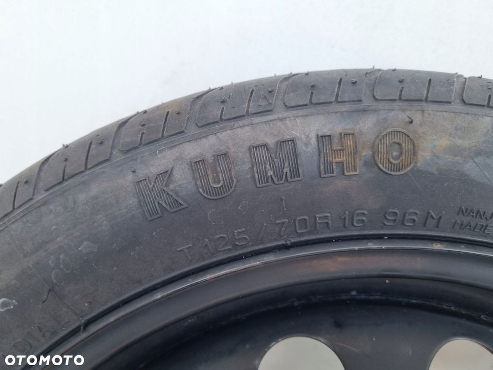 KOŁO DOJAZDOWE Audi A3 8V Golf VI _ dojazdówka 125/70 R16 5x112 1K0601027A - 5