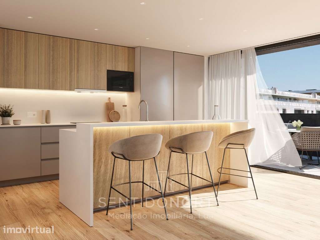 Apartamento T3 em Leça da Palmeira - Grande imagem: 2/8