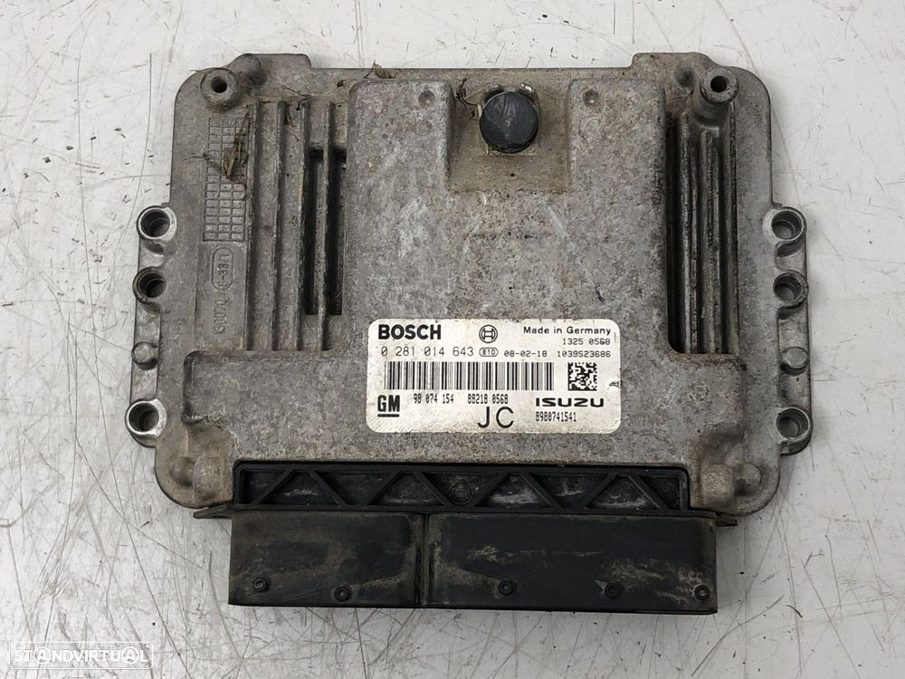 Centralina do motor ECU Usado OPEL ASTRA H 1.7 CDTI (L48) 0281014643 0 281 014 6... - 2