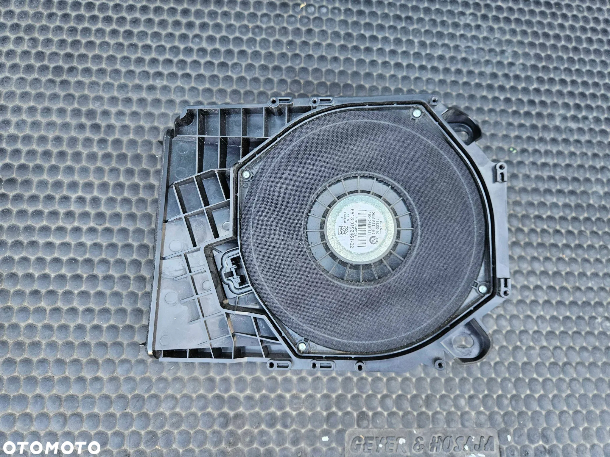 Głośnik 9143232 9141494 9192461 9192462 Glosniki Subwoofer BMW 1 3 E81 E87 E90 E91 - 20