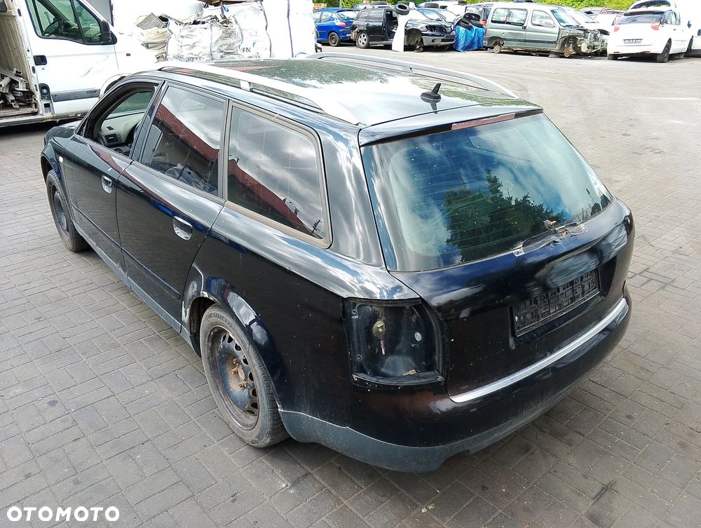 Audi A4 B6 (II) (00-06r.) 1.8 TB R4 20V 163KM. Silnik BFB Skrzynia GDT lakier LY9B .Cały na części. GWARANCJA !!! Przód Tył Zestaw Komplet Drzwi Klapa Zderzak Błotnik Maska Grill Atrapa Szyba Pas Lampa Lusterko Boczki Fotel Kanapa Kokpit Deska Rozdzielcza Przełącznik Włącznik Sterownik Przewody Wiązka Instalacja Moduł Komputer Czujnik Listwa Pompa Alternator Wtryski Głowica Rozrusznik Kompresor Sprzęgło Dwumas Silnik Skrzynia ABS Klimatyzacji Paliwa Wspomagania Kolektor Turbina Przepustnica Zawór Chłodnica Koło Hak Belka Sanki Zawieszenie Mcpherson Półoś Amortyzator Wydech Tłumik Zacisk Most - 4
