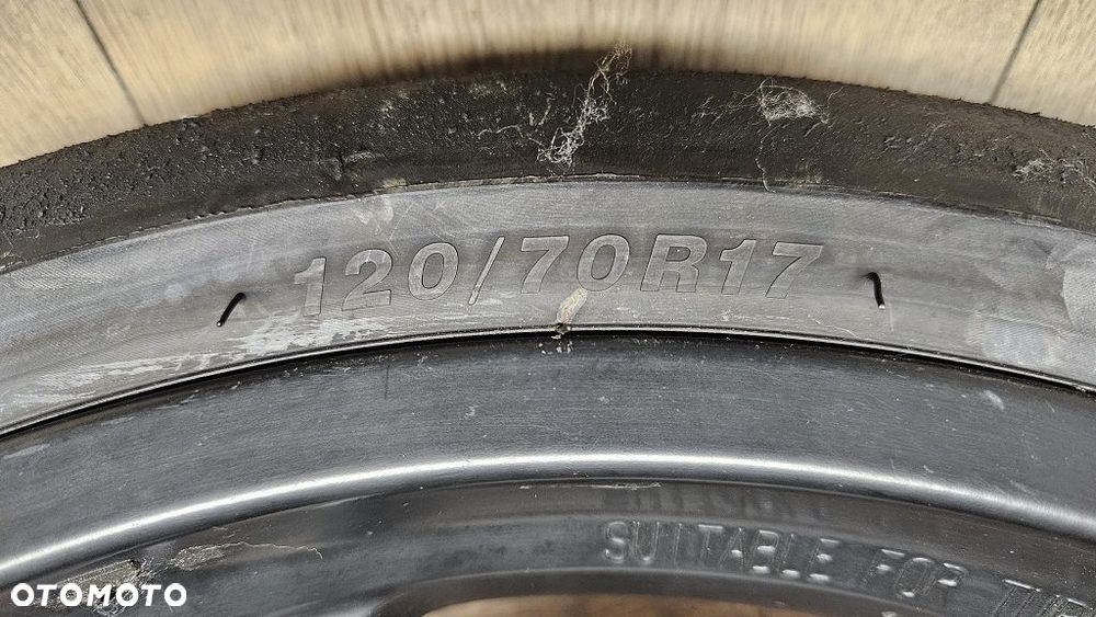 Felga Koło Tył Yamaha YZF-R125 (08-13) + Opona Slick KingTyre 120/70R17 - 5