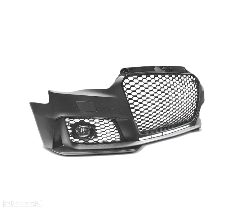 PARACHOQUES FRONTAL AUDI A3 8V 12- 16 LOOK RS3 ARO PRETO - 2