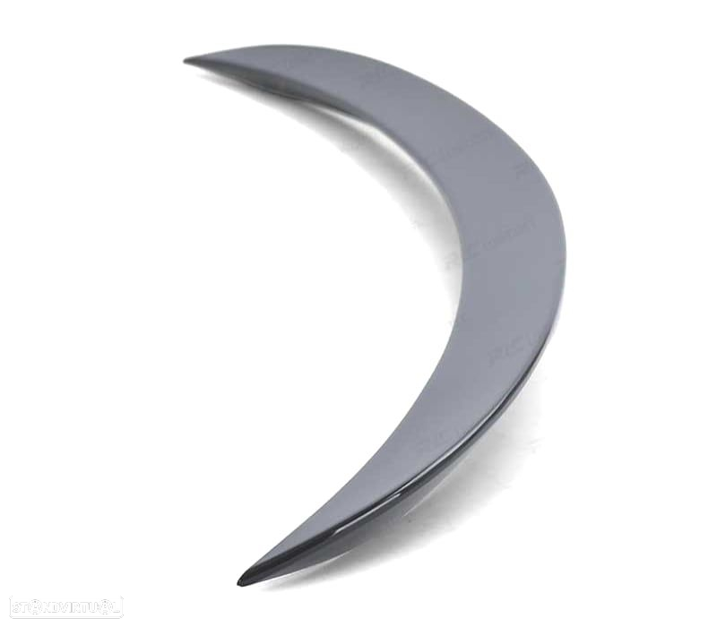 AILERON SPOILER MERCEDES GLC COUPE C253 15-22 LOOK AMG PRETO BRILHO - 2