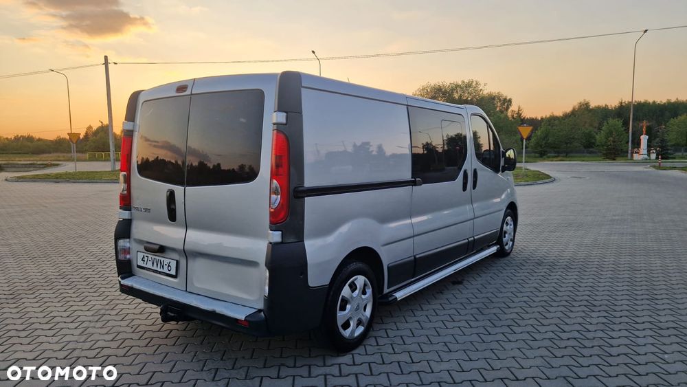 Renault TRAFIC L2H1 Długi Klima Elektryka Kamera Tempomat Dubel Kabina 6os Brygadówka - 5