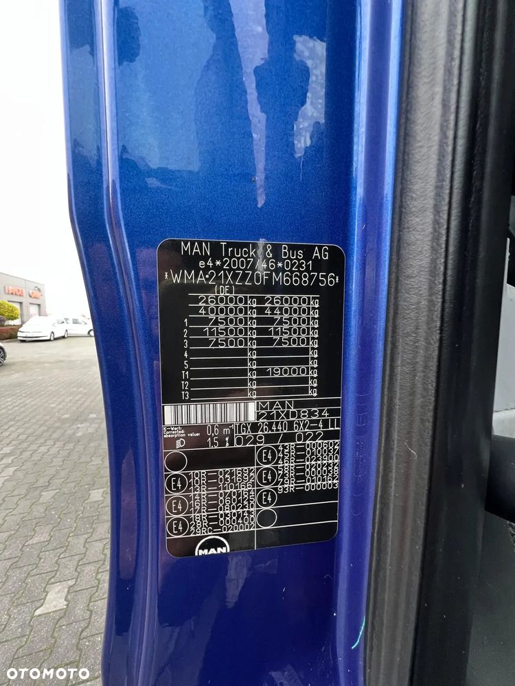 MAN TGX 26.440 BDF CHŁODNIA HAKOWA TS500E - 16