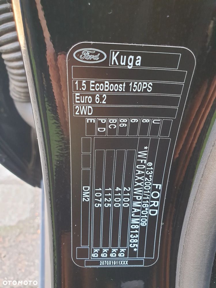 Ford Kuga 1.5 EcoBoost FWD Edition ASS MMT6 - 20