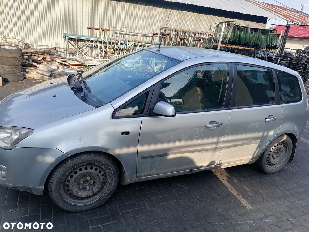 KOMPLETNY PRZÓD Ford Focus C-Max Mk1 Przed Lift 03-07 D2 lakier kolor srebrny - Machine Silver (Metallic). Europa MASKA LAMPA ZDERZAK BŁOTNIK GRILL ATRAPA PAS PRZEDNI WZMOCNIENIE CZOŁOWE CHŁODNICA HALOGEN do założenia bez malowania - 3