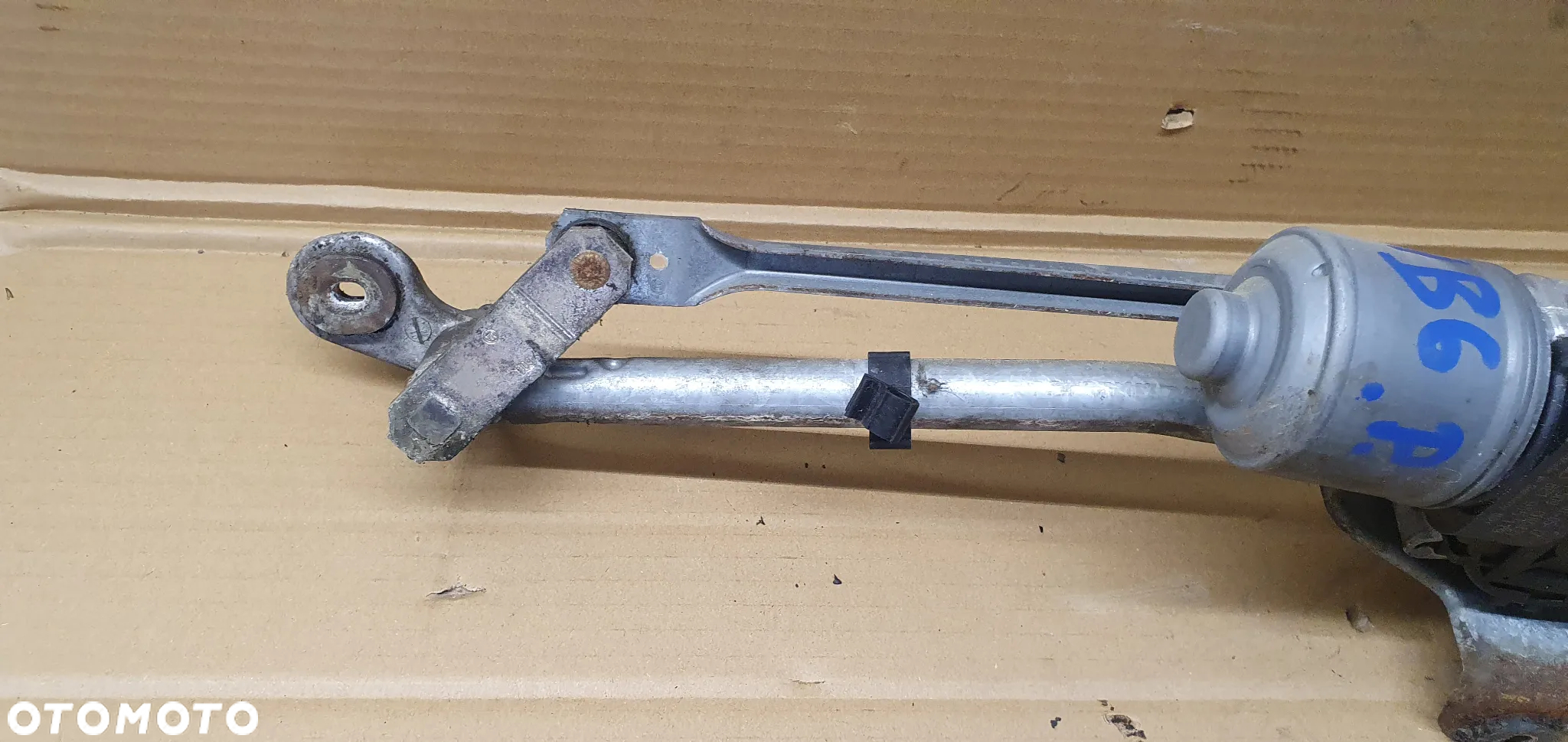 Mechanizm wycieraczek przód przedni Audi A4 B6 8E1955119 8E1955023A - 5