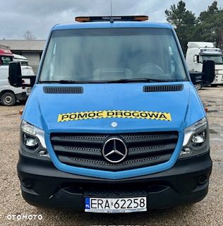Mercedes-Benz SPRINTER 316CDI POMOC DROGOWA AUTOLAWETA AUTOMAT WCIĄGARKA BELKA OSWIETLENIOWA FULLLEDY NA PODUSZKACH KLIMA 2015r NA BLIŻNIAKACH NAJAZD DŁ:4.5m ŁADOWNOSĆ:1650kg DMC:3500kg - 5
