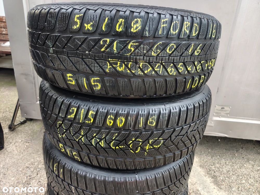 5x108 Felgi Stalowe Stal 16 Koła zimowe zima FORD MONDEO MK5 SMAX GALAXY II III 2 3 VOLVO 5mm Legnica ALU-RAD 215/60 - 5