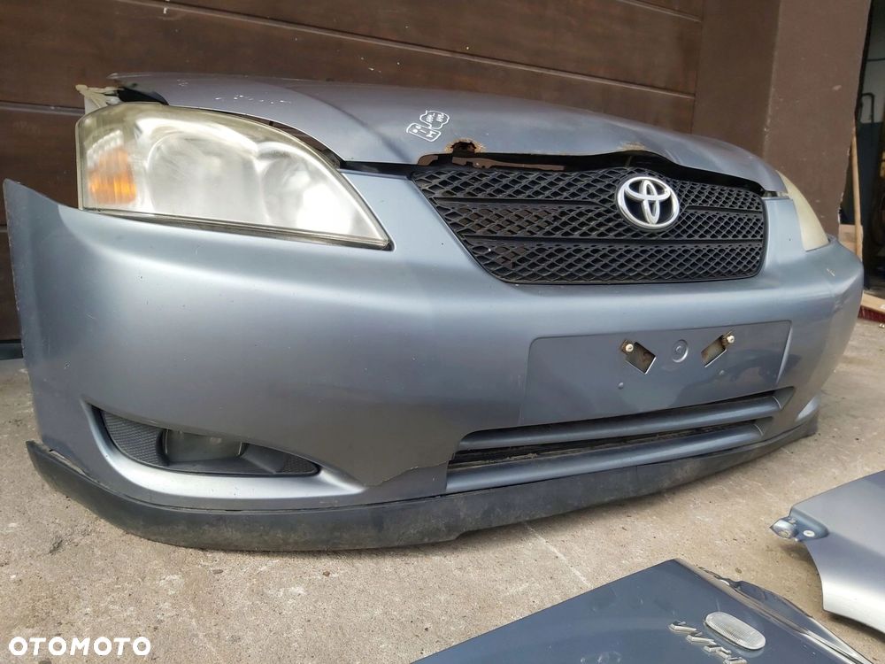 Toyota Corolla E12 kompletny przód zderzak maska błotnik lampa pas - 5