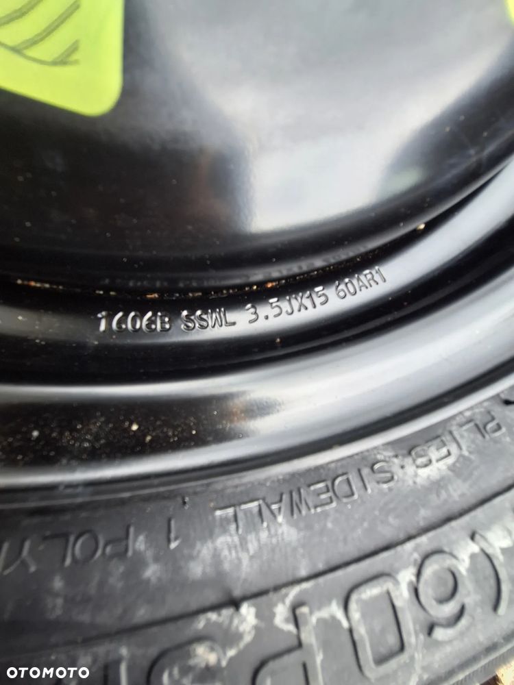 KOŁO DOJAZDOWE 15 CALI- 4x108/ ET15 - CITROEN C3 / 2016 rok - 6