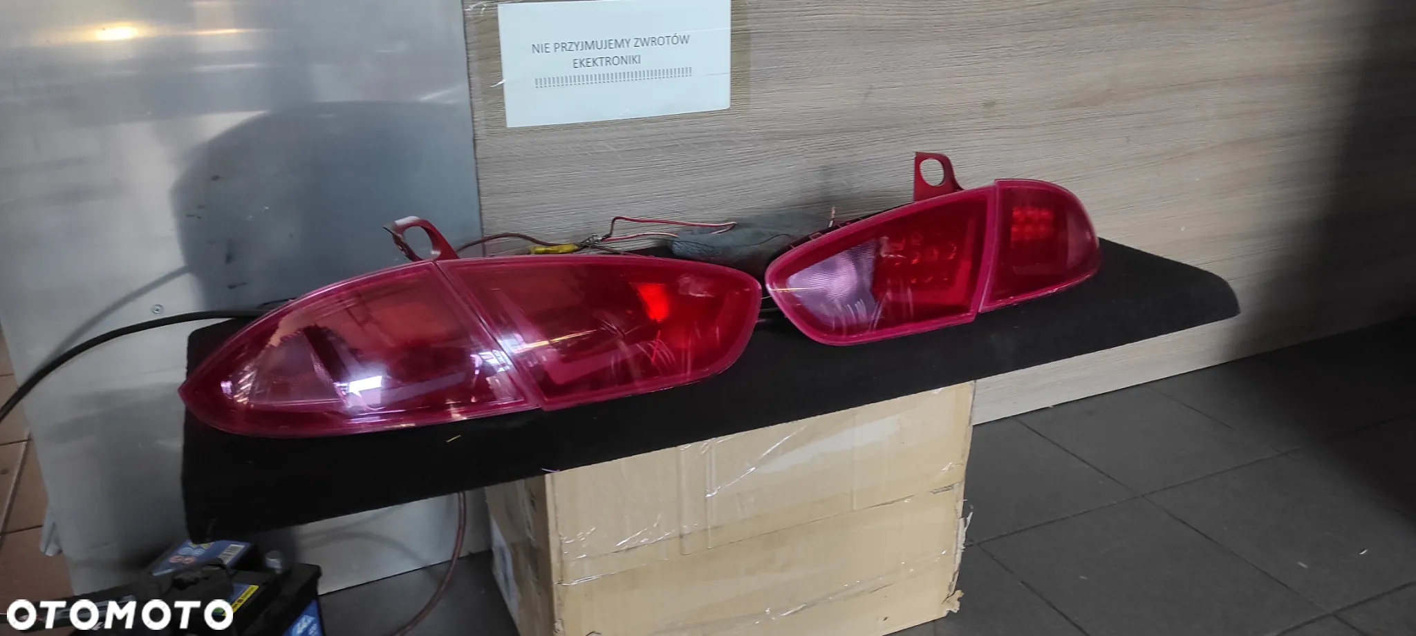 SEAT LEON 2 LIFT LAMPA LAMPY TYŁ TYLNE PRAWA LEWA LED DIODY DRL KOMPLET CUPRA FR  MS DESIGN WYSYŁKA !!!!!! - 5
