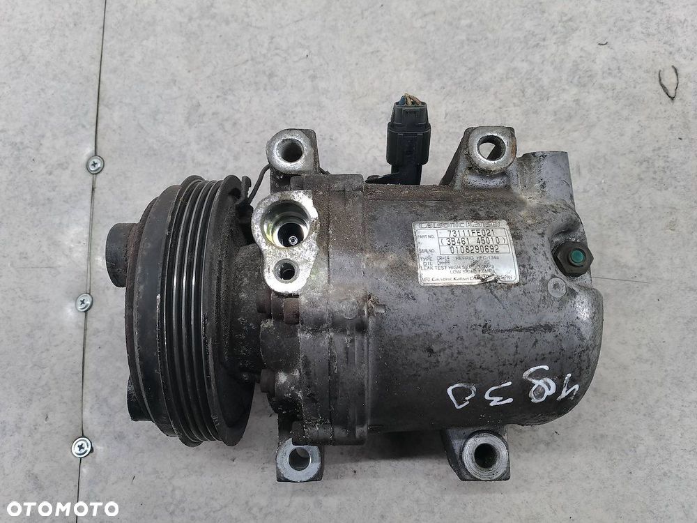 POMPA, SPRĘŻARKA KLIMATYZACJI SUBARU IMPREZA II 73111FE021 1.6 16V - 2