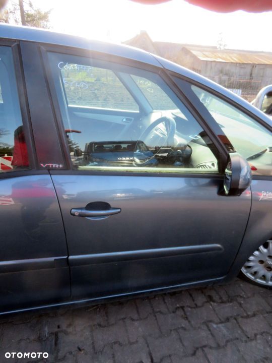 DRZWI PRZEDNIE PRAWE C4 PICASSO I EZWD  SZARY CITROEN 2006-2010 - 1