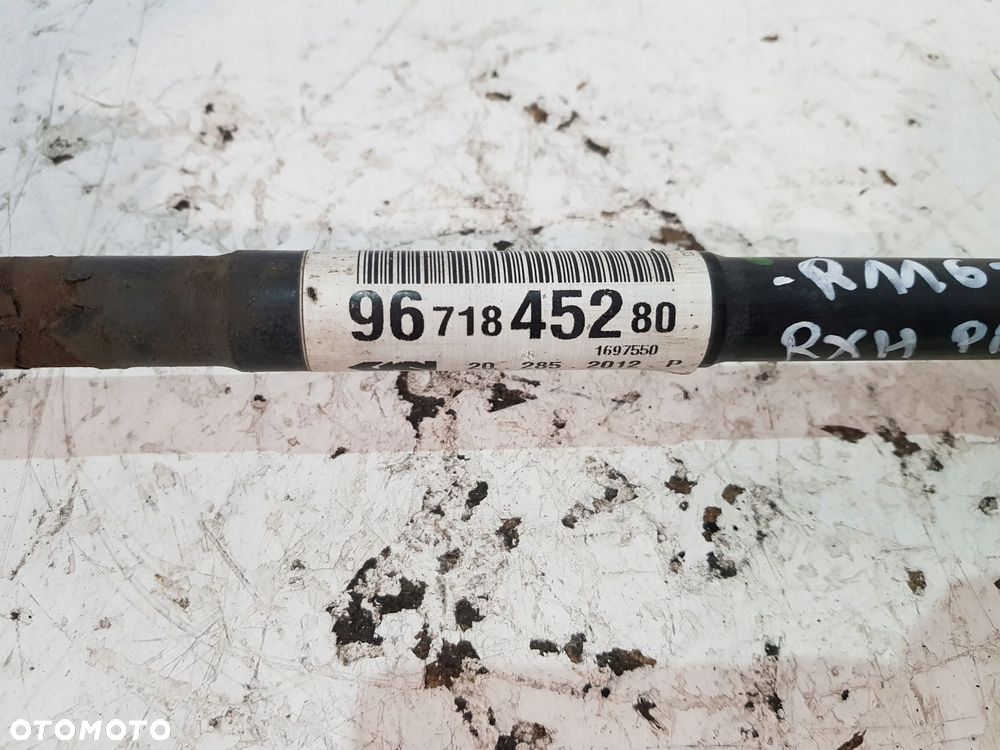 półoś lewa lewy tył 9671845280 peugeot 508 rxh citroen ds5 2.0 hdi hybrid - 8