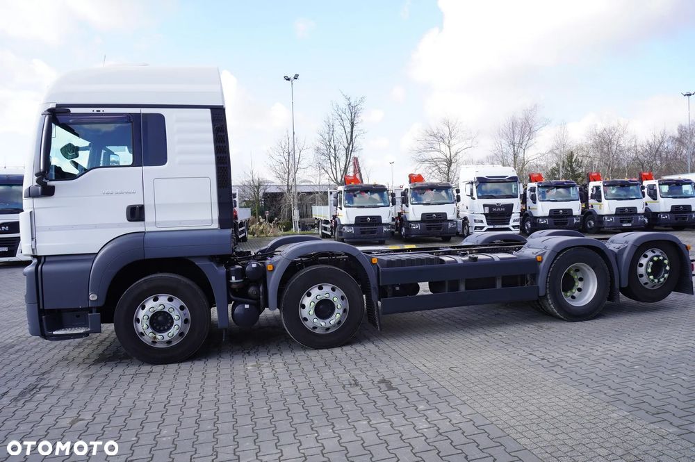 MAN TGS 35.420 8×2 / Chassis 6.4 m / 3 steered axles / 3 units - 3