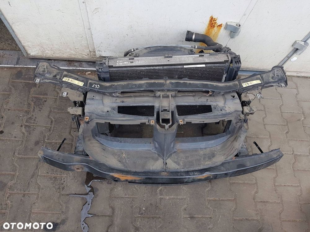 BMW 3 E93 CABRIO 06-09r 3.0 i BENZYNA PAS PRZEDNI CHŁODNICE AUTOMAT - 2
