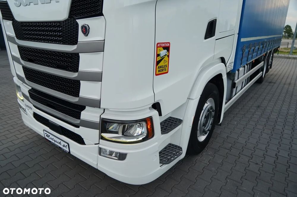 Scania 450 / FIRANKA 8,2 m / 6x2 / OŚ PODNOSZONA / EURO 6 - 11