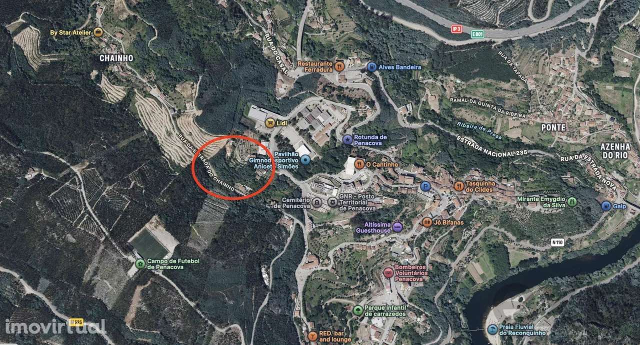 Terreno para Construção de Moradia – Penacova - Grande imagem: 5/7