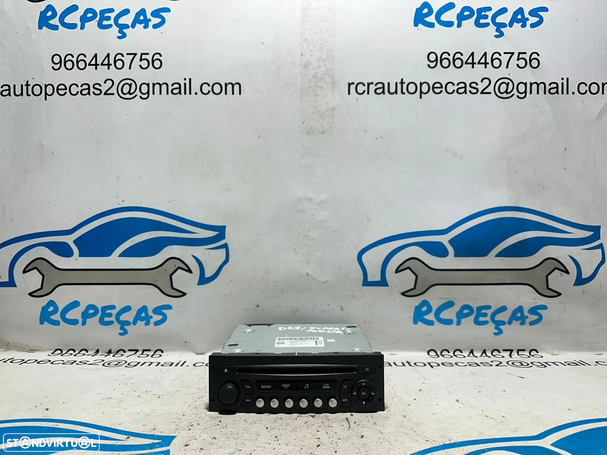 .Radio Original Continental PSA Peugeot Citroen 98053736XT00 - 1